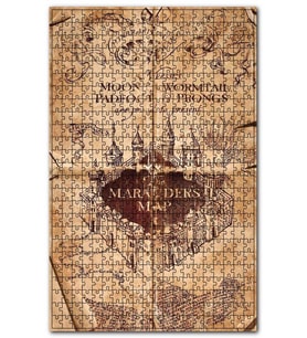 Cakapuzzle Marauders Map Görseli Puzzle Yapboz MDF (Ahşap) (500 Parça)