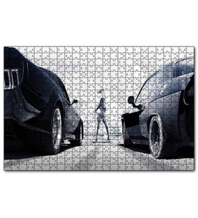 Cakapuzzle Hızlı ve Öfkeli Drag Başlıyor Görsel  Puzzle Yapboz MDF (Ahşap) (255 Parça)
