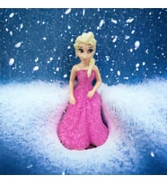 Karlar Prensesi Frozen Elsa Led Işık (Pembe)