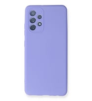 Samsung Galaxy A53 5G Kılıf Kamera Korumalı Silikon Rubber Arka Kapak (Lila)
