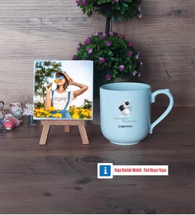 Geometri Öğretmeni Fotoğraflı Dekoratif Taş, Kupa Bardak Beyaz Hediye (Model 5)