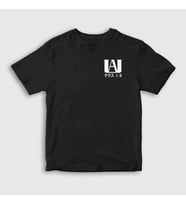 Presmono Unisex Çocuk Beyaz UA Anime Boku No Hero Academia T-Shirt 235040tt (Siyah)