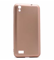 Vestel Venüs V3 5040 Kılıf Soft Mat Premier Case (Gold)