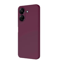 Xiaomi Redmi 13C Kılıf Mara Lansman İç Yüzeyi Kadife Kılıf (Koyu Mor)