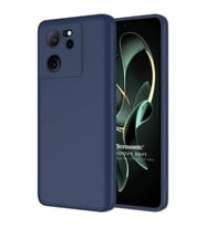 Microsonic Xiaomi Mi 13T Pro Kılıf Groovy Soft Koyu Yeşil (Lacivert)
