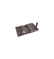 Organizer Ajanda Kılıflı Tarihli Çizgili 168 Yaprak 17x24 Defterli Dilli Mıknatıslı Rainbow Vegan 20x26 cm (KAHVE)