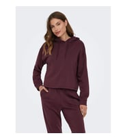 Only Onpcomfort Ls Brush Kadın Sweatshirt (Bordo)
