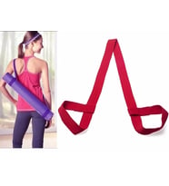 Ayarlanabilir Mat Taşıma Askısı,Yoga Pilates Kamp Mat Taşıma Kayışı, Mat taşıma askısı, yoga matı taşıma askısı (Kırmızı)