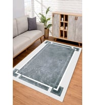 Dijital Kaymaz Taban Yıkanabilir Renkli Salon Halısı Mutfak Halısı Yolluk ND-SD-1128 (Çok Renkli)