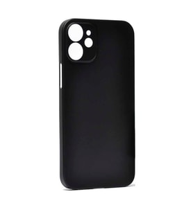 Apple iPhone 12 Kılıf Zore Eko PP Kılıf (Siyah)