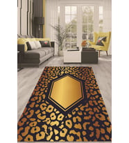 Dijital Kaymaz Taban Yıkanabilir Modern Renkli Salon Halısı Mutfak Halısı Yolluk ND-HT-858 (Çok Renkli)