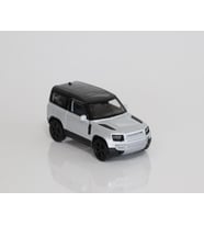2020 Land Rover Defender 1:36 Ölçek Diecast Çek Bırak Model Araba (Gümüş)