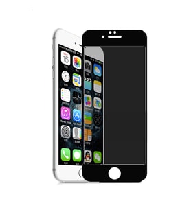 Uyumlu Model Apple iPhone 7 Plus Hayalet Rika Privacy Temperli Cam Ekran Koruyucu (Siyah)