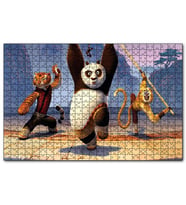 Cakapuzzle Kung Fu Panda 3 Usta Panda  Puzzle Yapboz MDF (Ahşap) (1000 Parça)