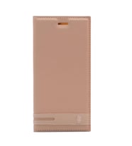 Galaxy J5 2016 Kılıf Penceresiz Elite Kapaklı Kılıf (Gold)