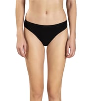 Jiber Kadın Pamuklu Likralı Bikini Külot 655 - 12 Adet (Siyah)