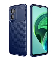 Xiaomi Redmi Note 11E Kılıf Negro Karbon Tasarım Silikon Kılıf (Lacivert)