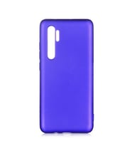 Xiaomi Mi Note 10 Lite Kılıf Soft Mat Premier Case (SAKS MAVI)