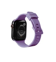 Apple Watch 42mm KRD-23 Silikon Kordon (Lila)