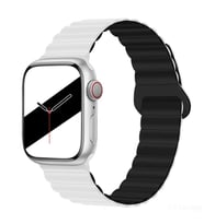 Haylou Solar LS05 Samsung Galaxy Watch Gear S3 3 45mm 46mm Kordon Double Color M (Beyaz-Siyah)