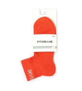 Premium Performance Quarter Unisex Spor Çorap (Turuncu)