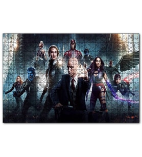 Cakapuzzle X Men Ekip  Puzzle Yapboz MDF (Ahşap) (1000 Parça)
