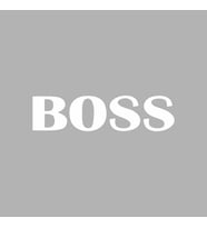 Boss Araba Sticker siyah 17x4 CM (Beyaz)