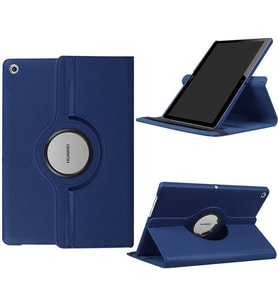 Huawei MediaPad T3 7 inc Kılıf 360 Dönebilen Standlı Case (Lacivert)