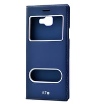 Galaxy A7 2016 Kılıf Dolce Kapaklı Kılıf (Lacivert)