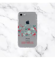 Iphone 7/8 Tasarım Kılıfları (103 Tasarım) (Beyaz-Kırmızı) (Beyaz - Kırmızı)
