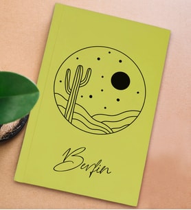 BK Gift Kişiye Özel İsimli Sert Kapaklı Sarı Defter, Arkadaşa Hediye, Yeni İş Hediyesi, Anı Defteri, Doğum Günü Hediyesi (Model 5)