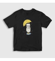 Presmono Unisex Çocuk Beyaz Sheep And Rain Kuzu T-Shirt 288938tt (Siyah)