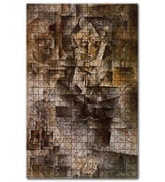 Cakapuzzle Portrait Daniel Henry Kahnwei 1910 Picasso Puzzle Yapboz MDF (Ahşap) (500 Parça)