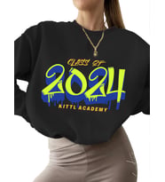 erkek kalın Bej Sweatshirt unisex 3 iplik şardonlu bisiklet yaka kadın Sweatshirt 2024 sınıfı (Siyah)