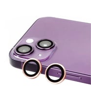 iPhone 15 Plus CL-07 Kamera Lens Koruyucu (Pembe)