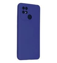 Xiaomi Redmi 10C Kılıf Kamera Korumalı Silikon Rubber Arka Kapak (Lacivert)