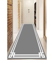 Dijital Baskılı Kaymaz Taban Yıkanabilir Modern Yolluk Ve Koridor Halısı NDU-SD-390 (Çok Renkli)