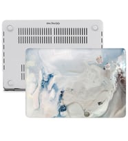 MacBook Pro Retina Kılıf HardCase A1425 A1502 2012/2015 Uyumlu Kılıf Mermer10NL (Lahor Çiviti)