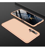 Huawei Honor 20 Kılıf Zore Ays Full Koruma Kılıf (Gold)
