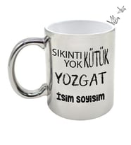 Yozgat Temalı Kişiye Özel İsim ve/veya Fotoğraflı Kupa Bardak No:X025-066 (Gümüş)
