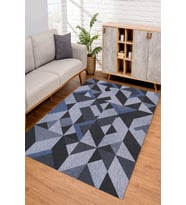 Dijital Kaymaz Taban Yıkanabilir Renkli Salon Halısı Mutfak Halısı Yolluk ND-SD-1007 (Çok Renkli)