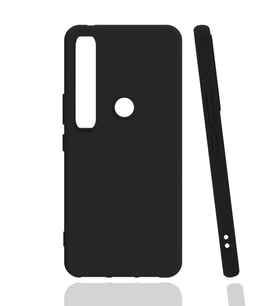 İnfinix Hot 8 Kılıf Zore Biye Silikon Kılıf (Siyah)