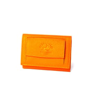 West Polo Sarı Hakiki Deri Mini Unisex Cüzdan Kartlık (Sarı)