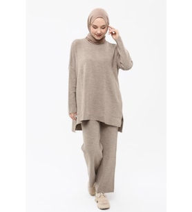 Pantolonlu Takım (Vizon)
