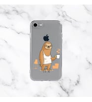 Iphone 7/8 Tasarım Kılıfları (103 Tasarım) (Kahverengi Açık)
