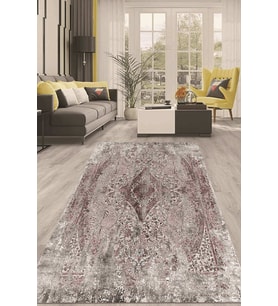 Dijital Kaymaz Taban Yıkanabilir Modern Renkli Salon Halısı Mutfak Halısı Yolluk ND-HT-931 (Çok Renkli)
