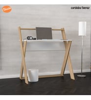 Modilayn X Calısma Masası Ders Masası Ofis Masası Genc Odası Masası (Sütlü Kahve)