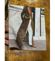 ZİRKON TAŞ VE PULLU KADIN PARDESÜ GÖRSEL ARMA DİKİŞ APLİKE 23X19 CM (Yeşil)