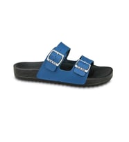 Ceyo Bahama-11 Bantlı Anatomik Taban Kadın Terlik Unisex  (Saks)