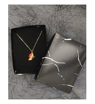 Visale Store Alaşım Zincirli Kelebek Kolye ( Pembe, Yeşil, Mavi, Kırmızı, Turkuaz ) (Kırmızı)
